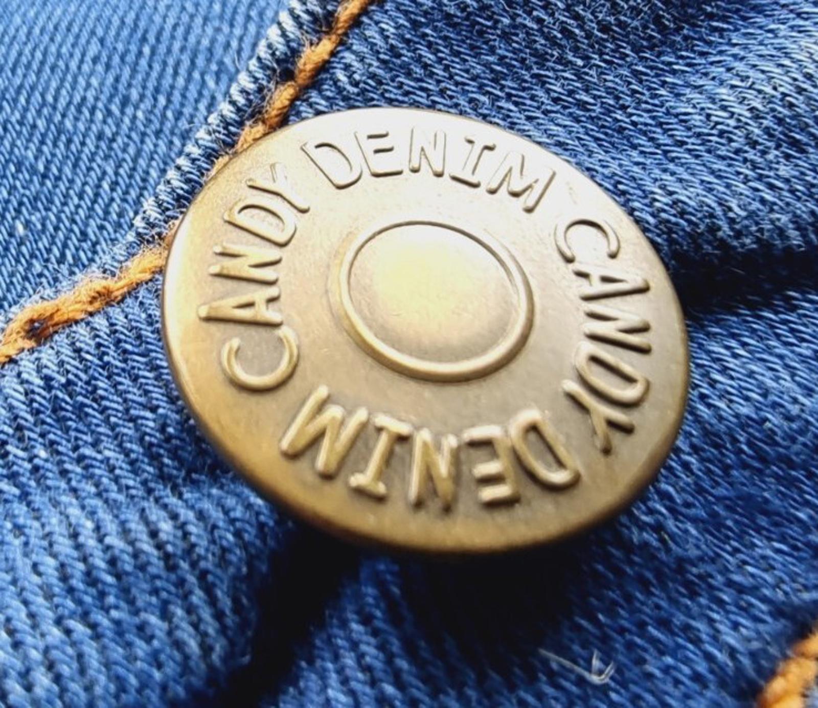 Candy Couture Jeans Junior Girls W26 L28 Blue Cotton Stretch Denim Leggings