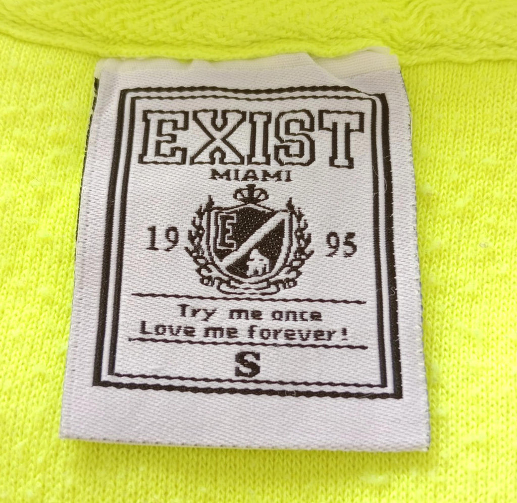 St George Island Hoodie Men's UK Size S Yellow Jersey Hooded Pockets Zip Front