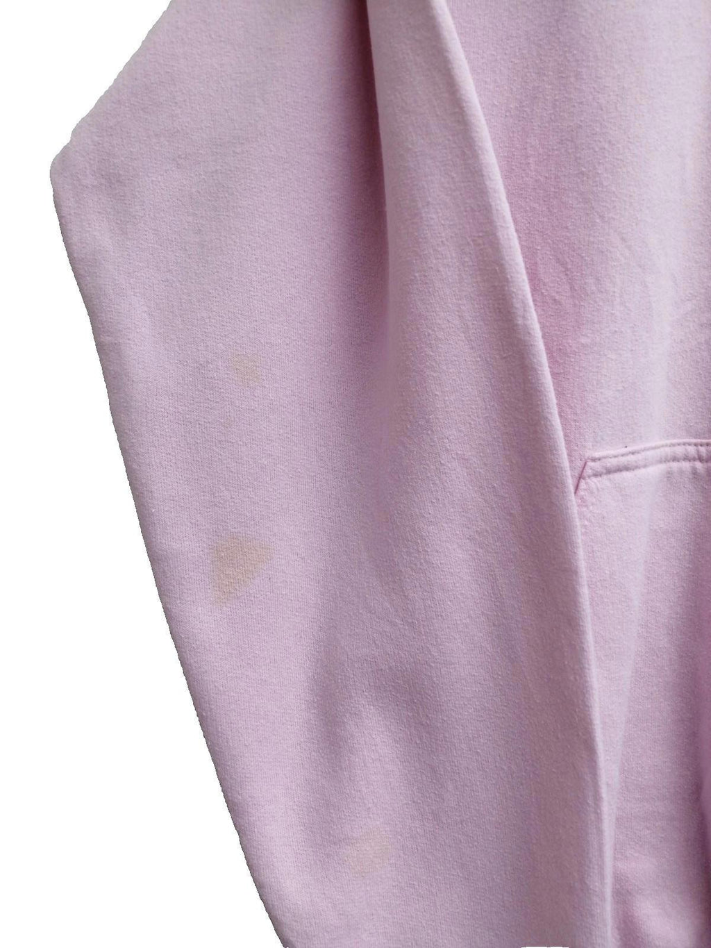 New York City Embroidered Hoodie Men's Size M Pink Jersey Hooded Pockets Sports