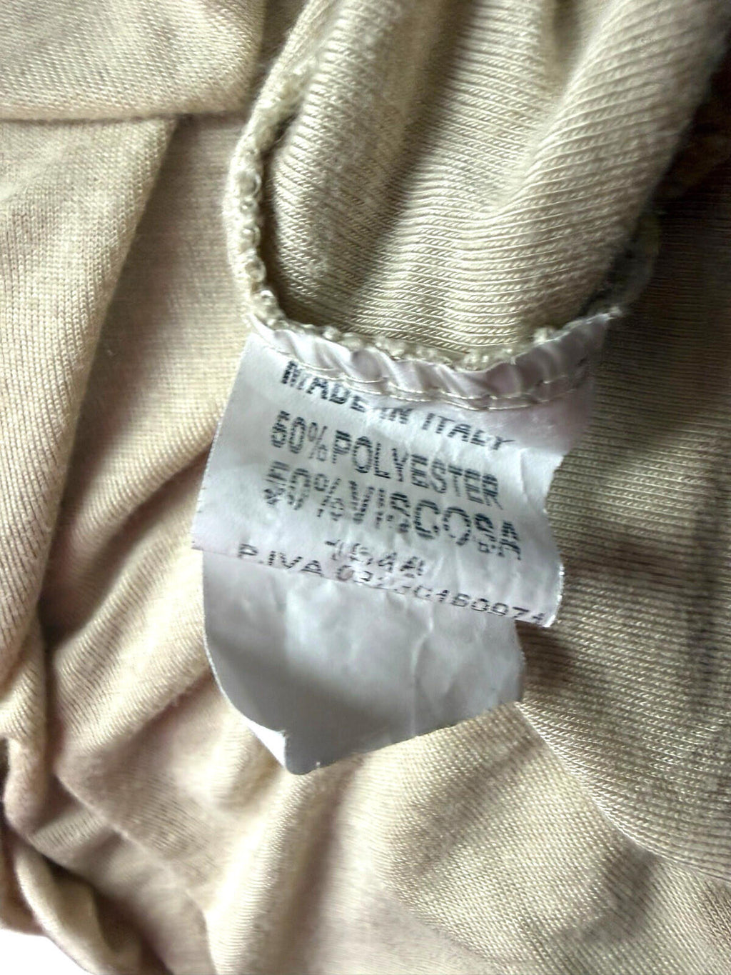 Floral Smock Blouse Top Women’s UK Size L Chiffon Relaxed Fit Lined Floral Beige