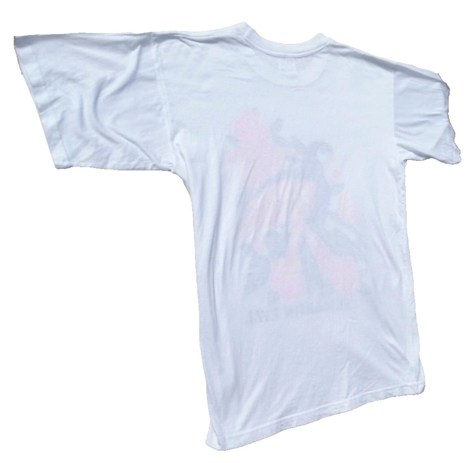 Colourful Parrot Caribbean Graphic Print T-Shirt Men's Size XL White Crew Neck