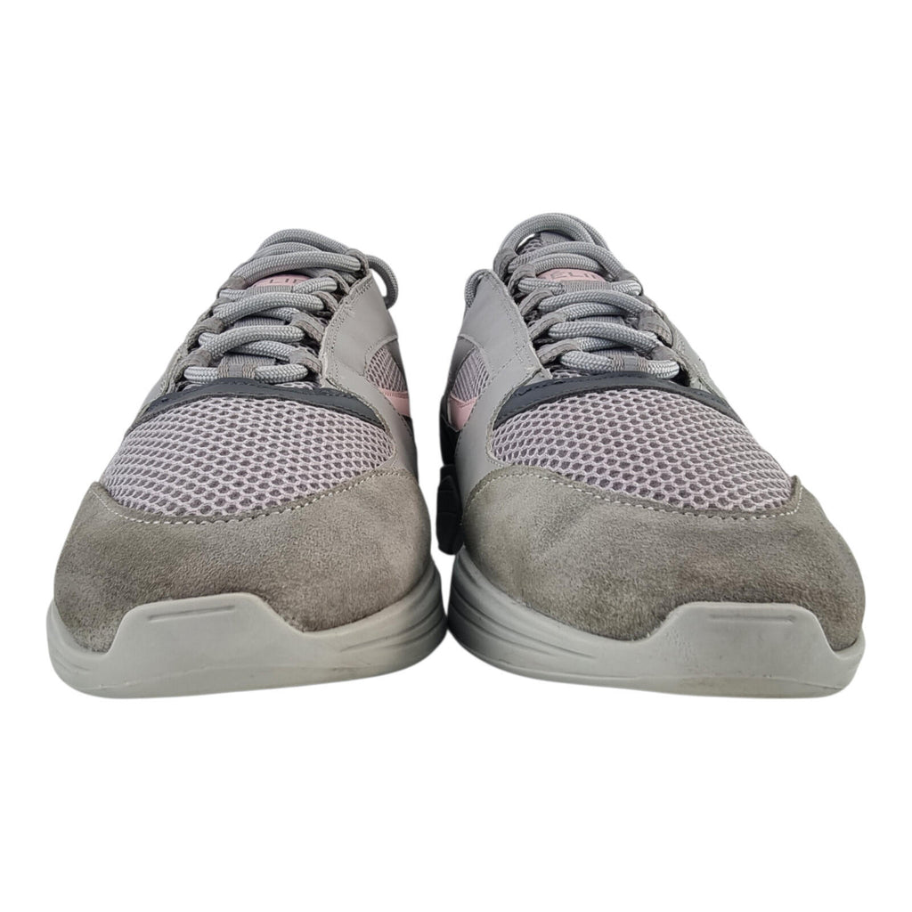 Belier A Sport Runner Trainer Men's UK Size 8 Low Top Grey Pink Sneakers