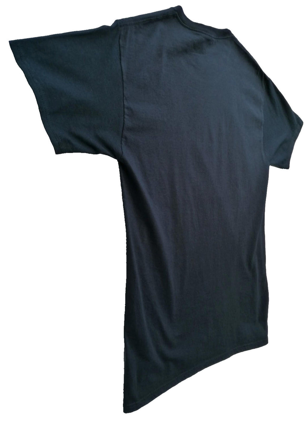 Fitness Slogan Graphic Print T-Shirt Men's Size M Black Crew Neck 100% Cotton