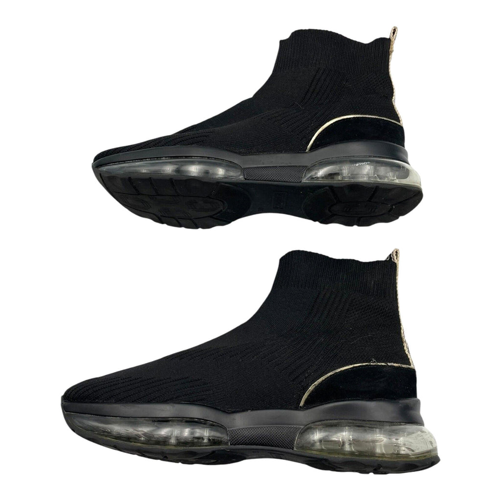 Carvela Black Sock Boots Bubble Sole Women’s UK Size 6 EU 39