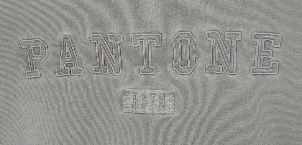 BSTN Pantone Sweatshirt Men's UK Size XL Long Sleeves Grey 100% Cotton Jumper