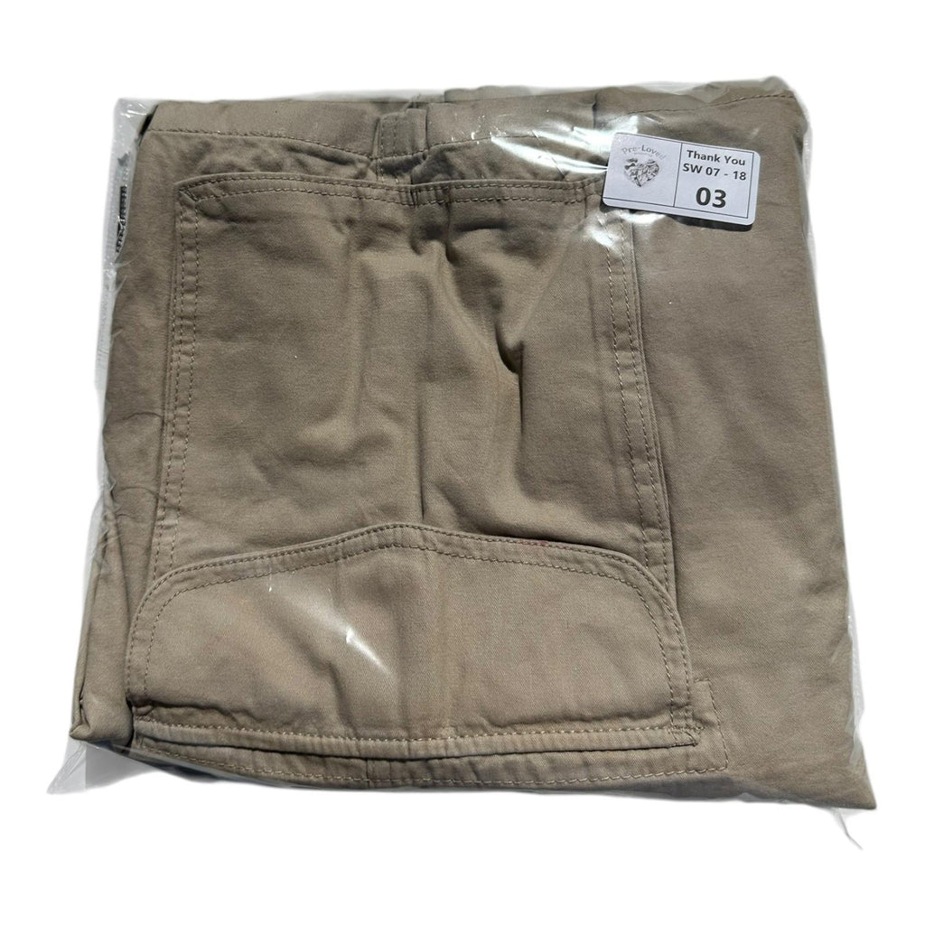 Avenue Shorts Men's UK Size 40" W Beige Cargo 100% Cotton Summer Beach