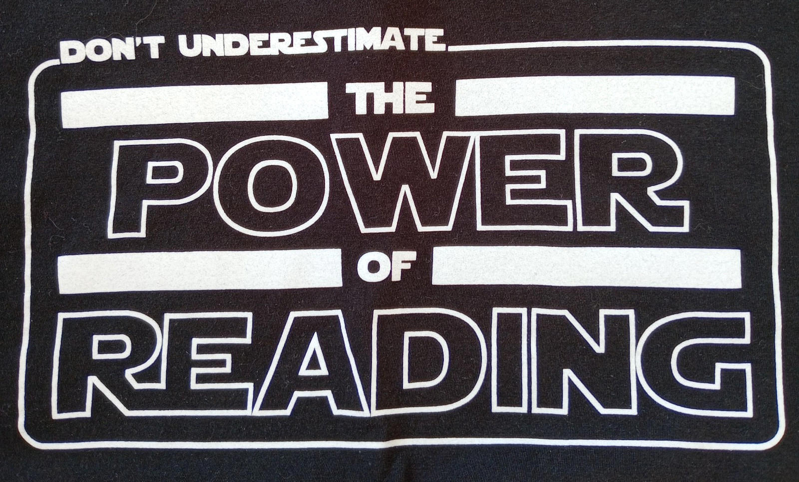 Graphic Print T-Shirt Men's UK Size L Black Crew Neck 100% Cotton Read Novelty