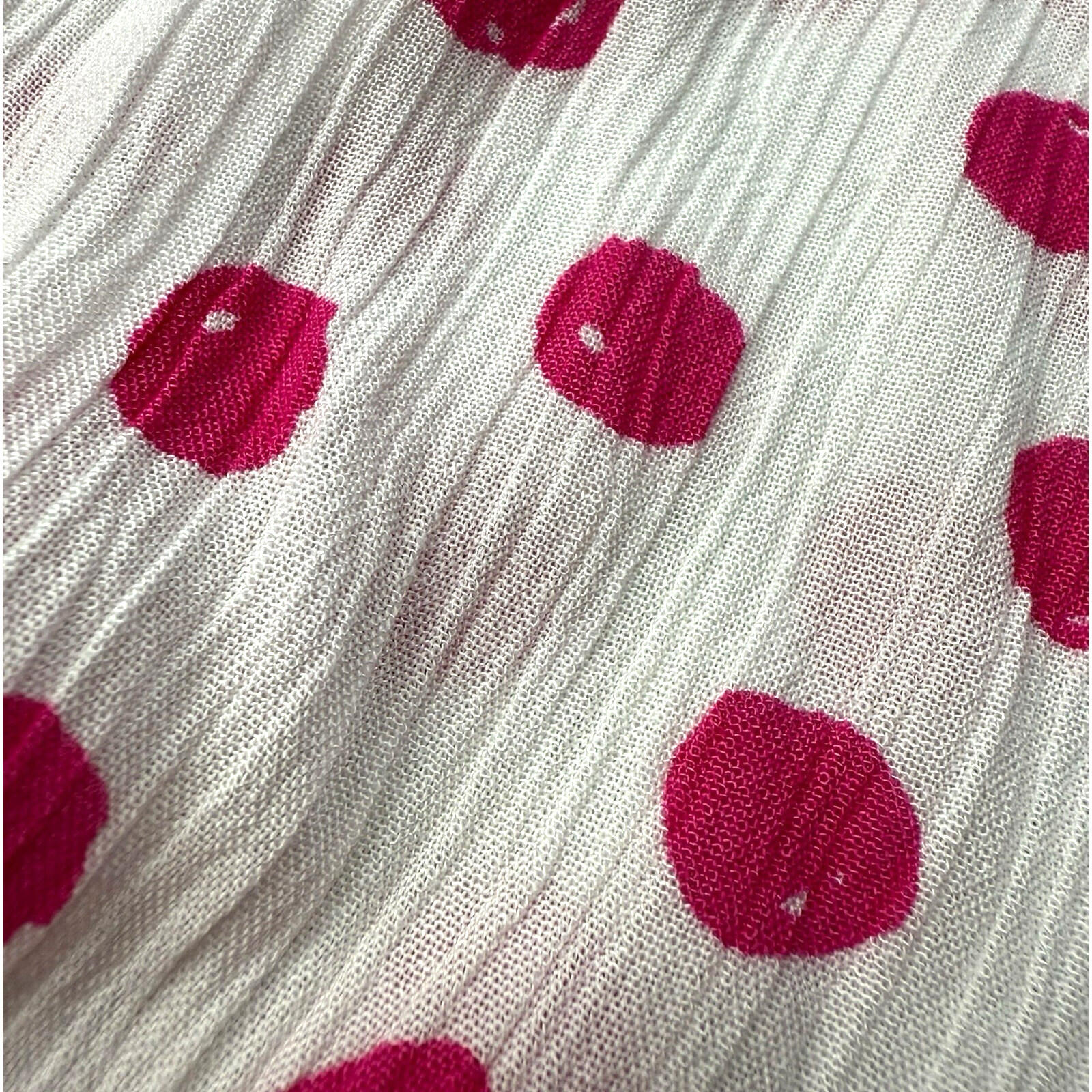 Floozie Polka Dot Playsuit Women’s UK Size L Spaghetti Strap Crinkle Effect