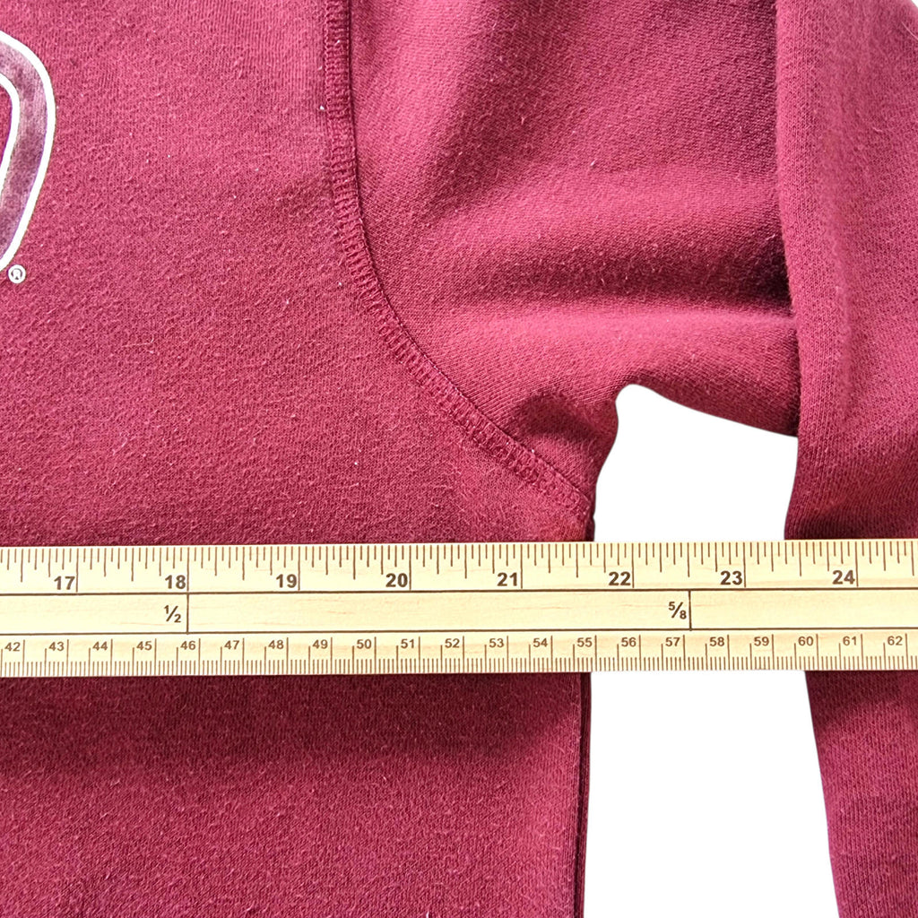 H&M Harvard Hoodie University Men's UK Size M Red Jersey Hooded Pockets Sports