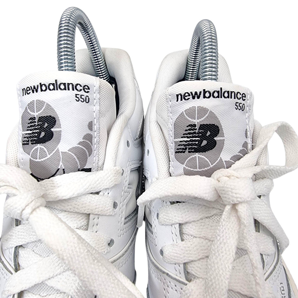 New Balance 550 Trainers Women's UK Size 4 White Grey Colorway Shoe Sneakers