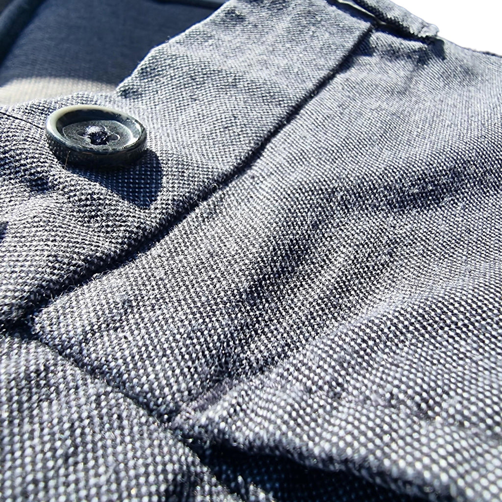 M&S Trousers Men's UK Size 38W 33L Grey Zip Front Zip Pockets Limited Edition