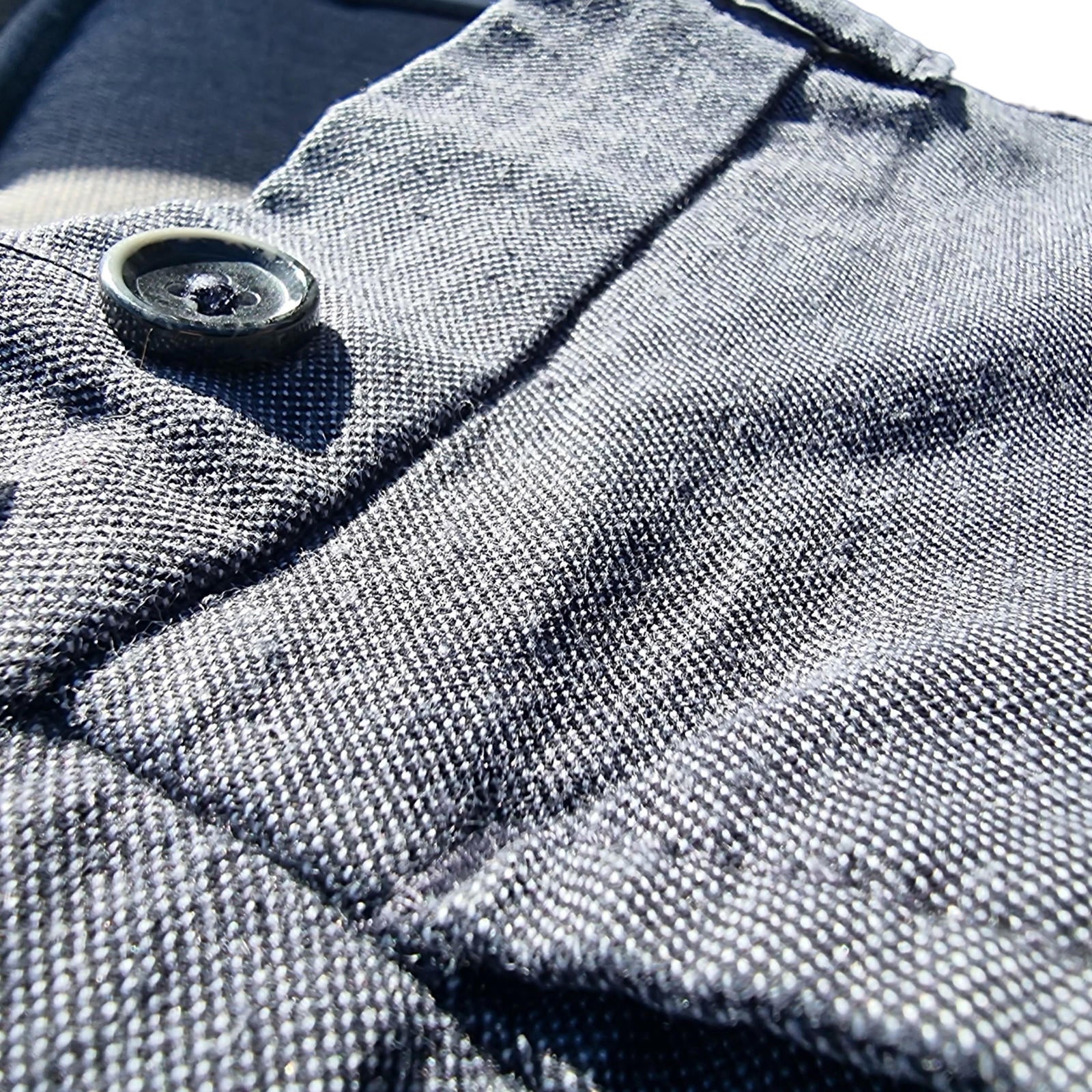 M&S Trousers Men's UK Size 38W 33L Grey Zip Front Zip Pockets Limited Edition