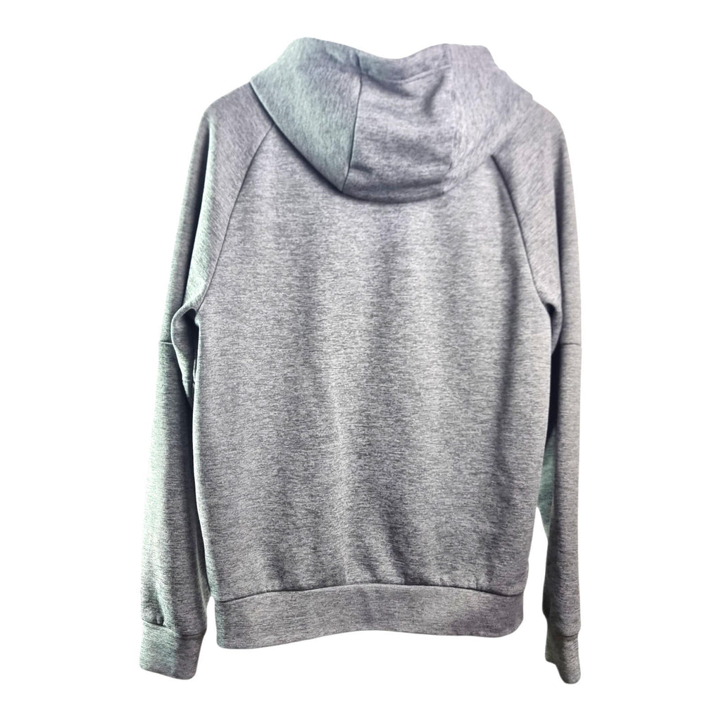 Nike Therma-FIT Hoodie Men's UK Size S Full Zip Grey Fleece Lined Jersey