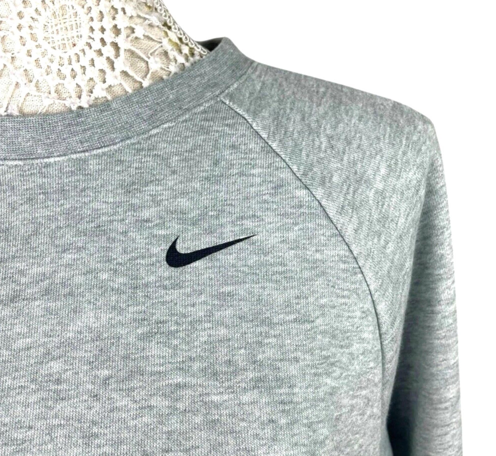 Nike Dri Fit Grey Jumper Jersey Sweater Relaxed Fit Women’s UK Size XS