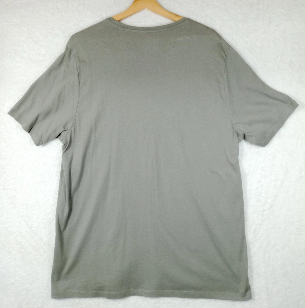 NYC Underground BRNX Print T-Shirt Men's UK Size 2XL Grey 100% Cotton Crew Neck