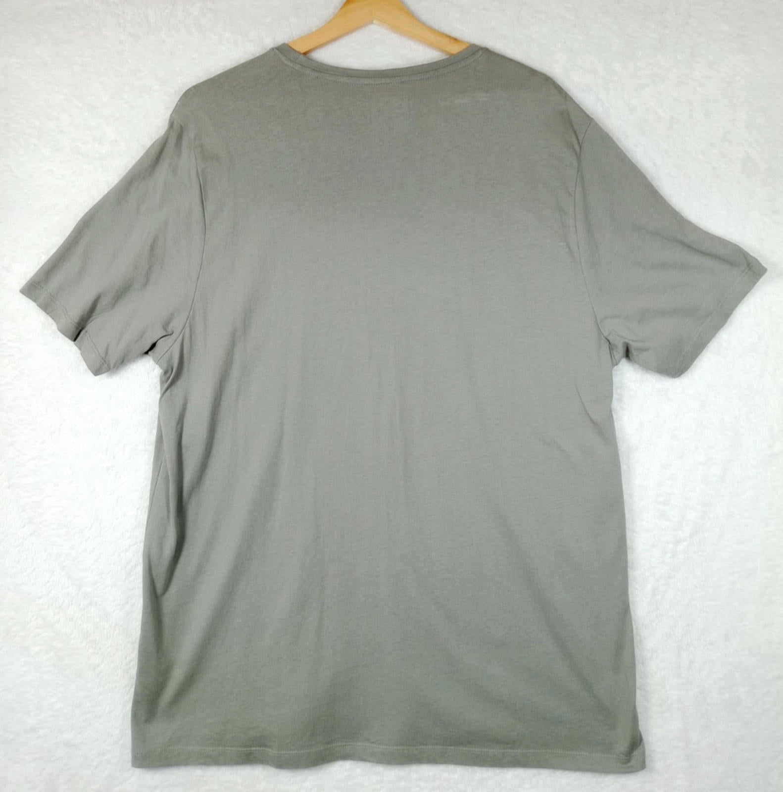 NYC Underground BRNX Print T-Shirt Men's UK Size 2XL Grey 100% Cotton Crew Neck