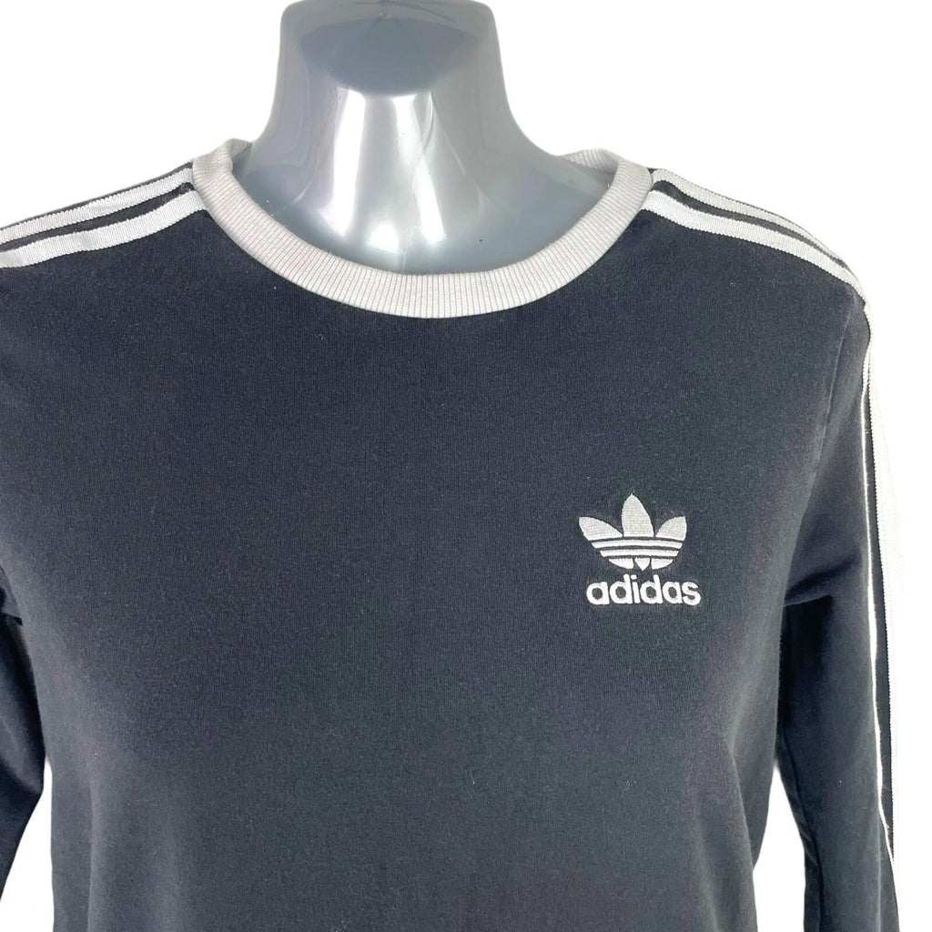 Adidas Black Long Sleeve T-shirt Top Women’s UK Size 6
