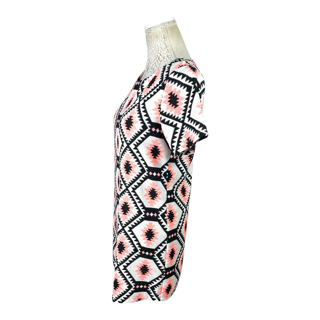 Cameo Rose Mini Dress Geometric Print Women’s UK Size 10