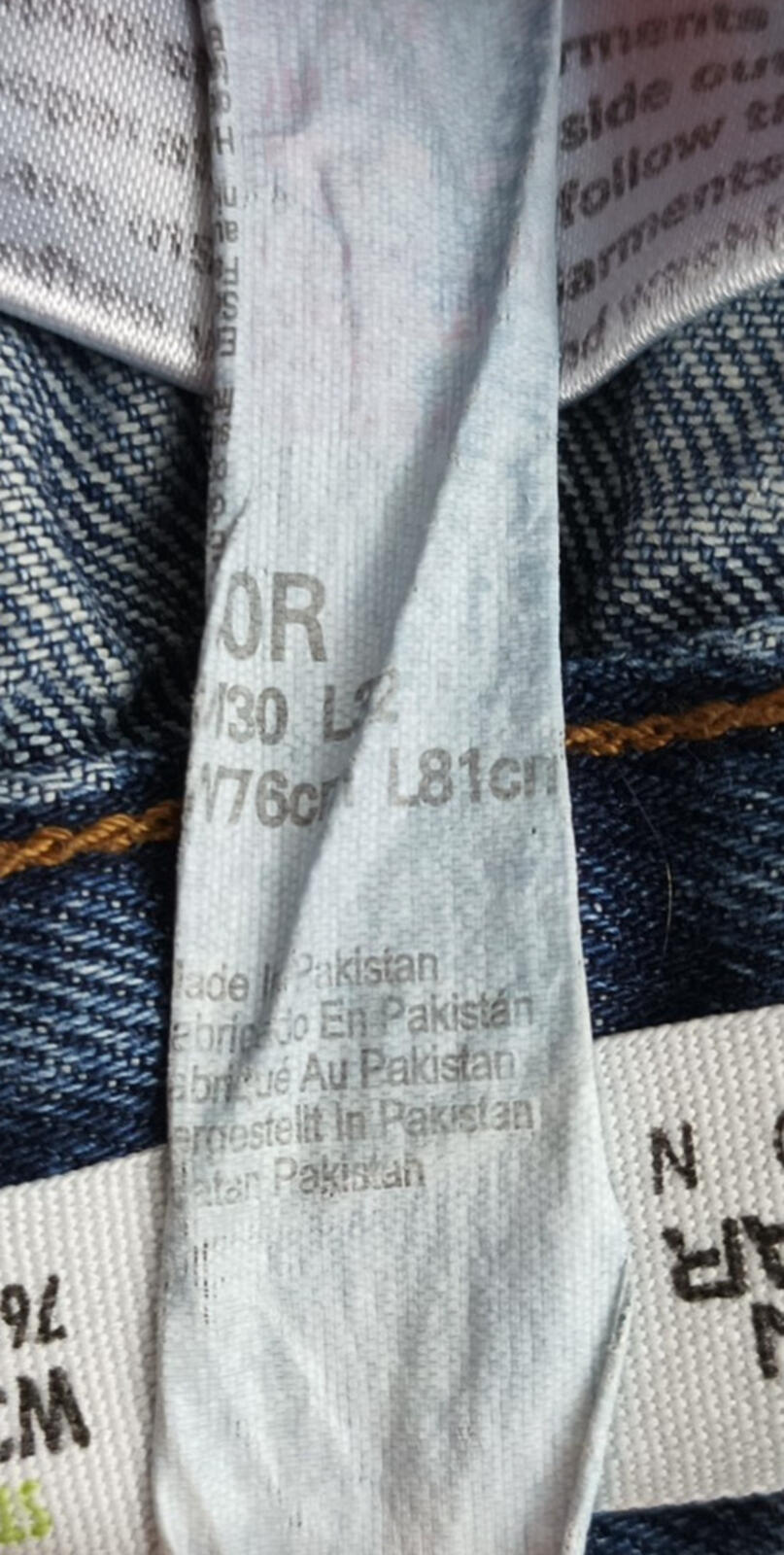 Burton Jeans Men's UK Size W30 L32 Blue Denim 5 Pocket Straight 100% Cotton