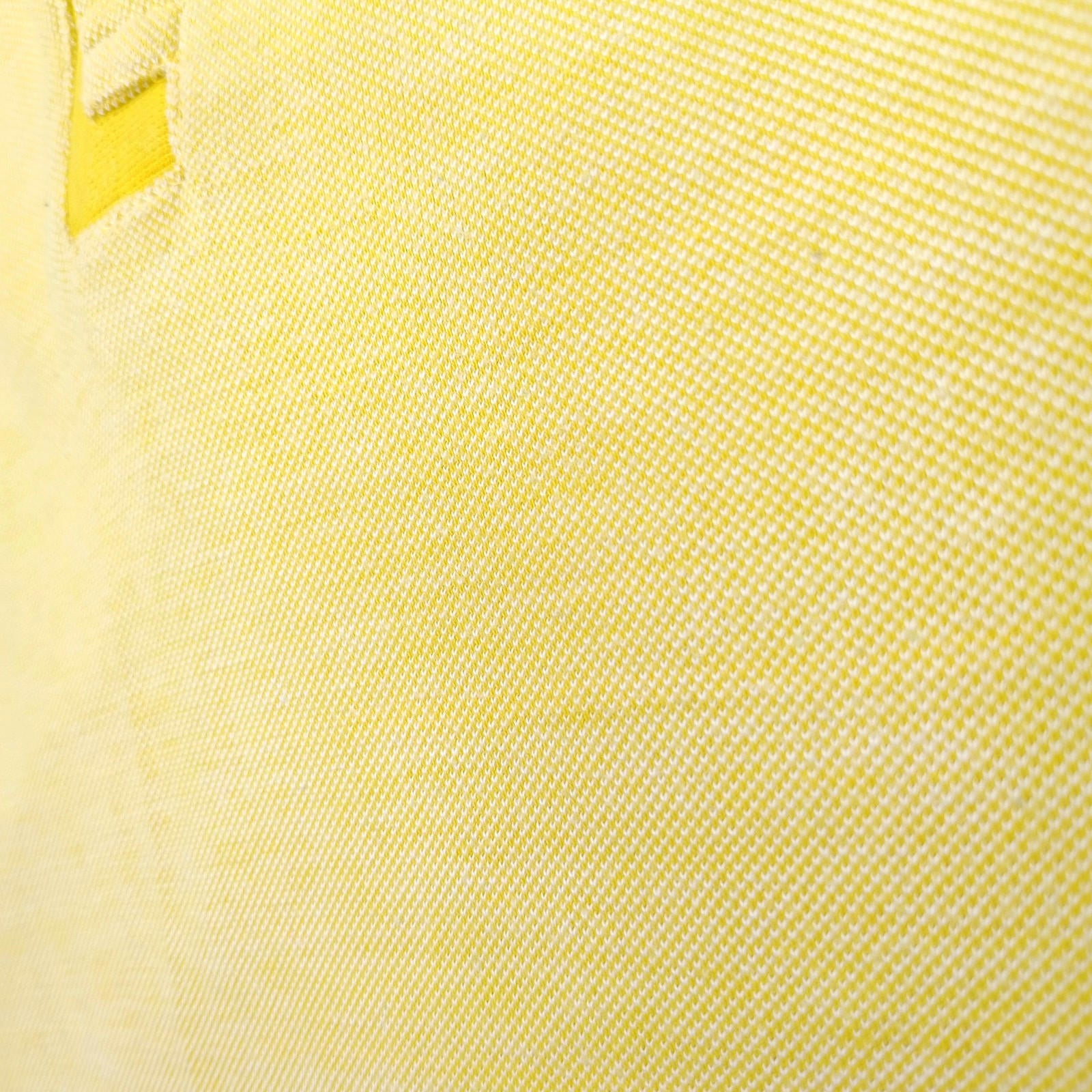 Hugo Boss Polo Shirt Men's UK Size L Yellow Short Sleeve 100% Cotton Easy Care