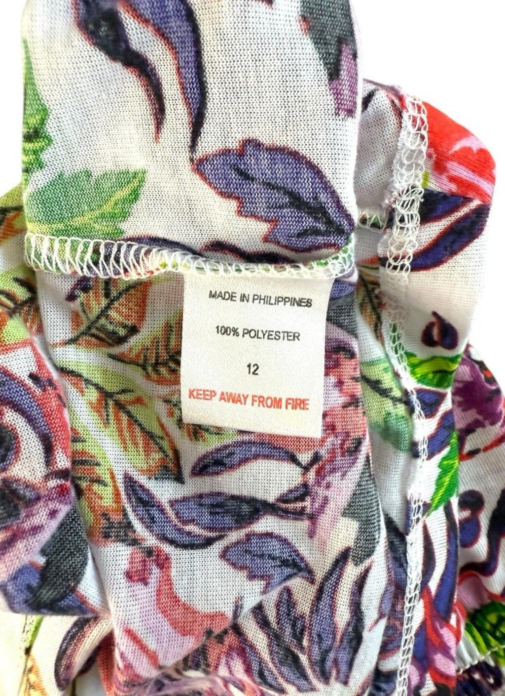 Originals Multicolour Floral Tank Top Blouse Floaty Women’s UK Size 12