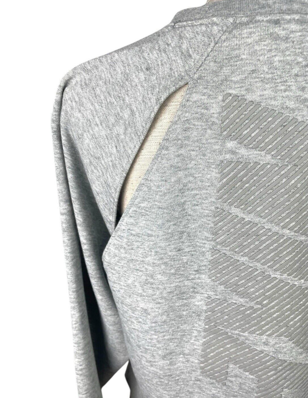 Nike Dri Fit Grey Jumper Jersey Sweater Relaxed Fit Women’s UK Size XS