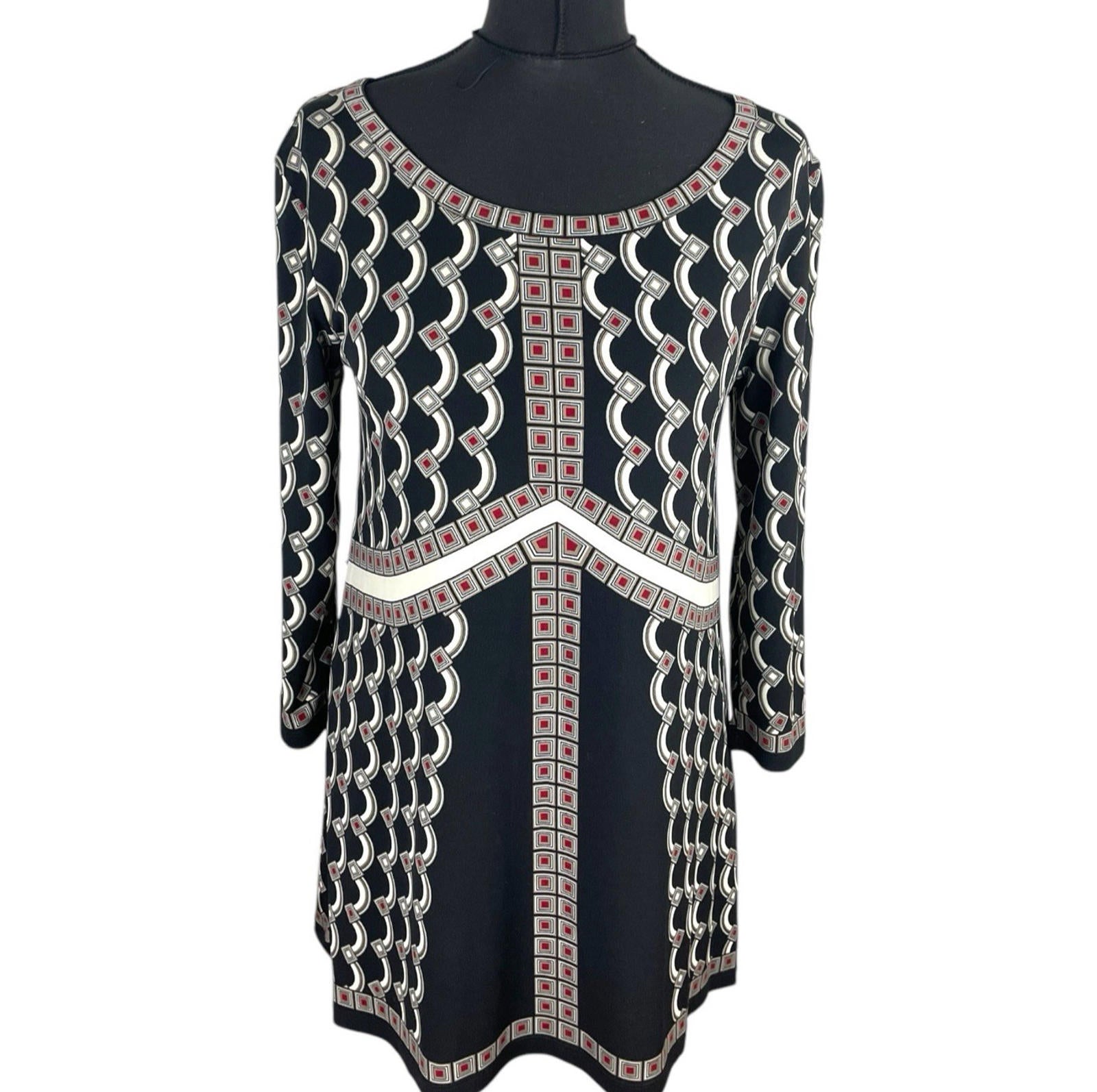 Max Studio Black Medevil Style Long Blouse Women’s UK Size S