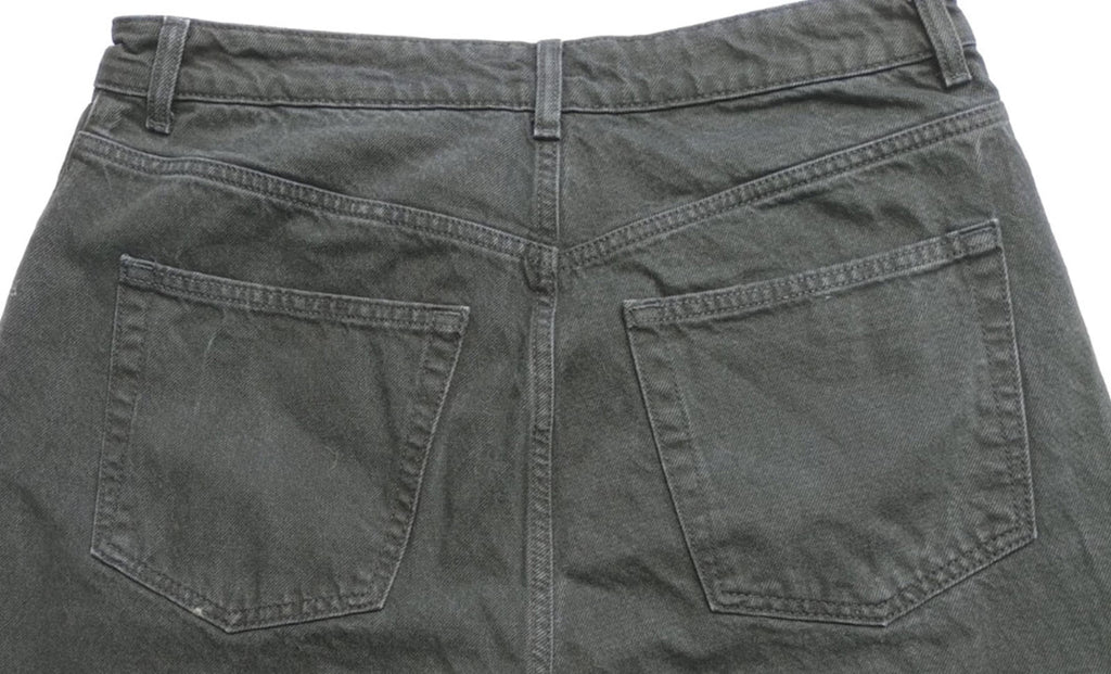 Topshop Jeans Men's UK Size 34" Waist 32" Leg Black 100% Cotton 5 Pocket Design
