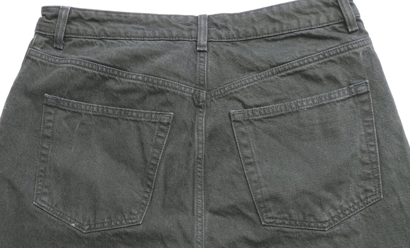 Topshop Jeans Men's UK Size 34" Waist 32" Leg Black 100% Cotton 5 Pocket Design