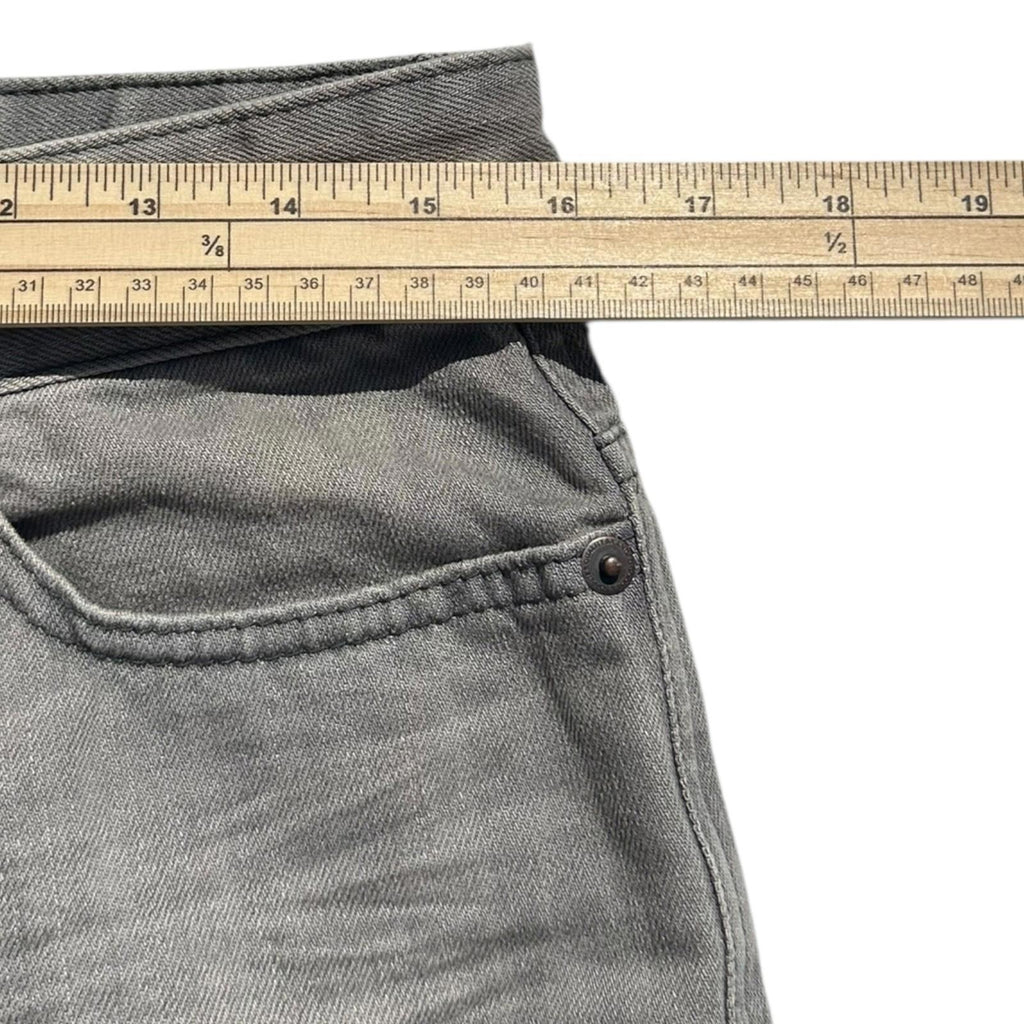 Next Florida Shorts Men's UK Size 30" W Grey Denim Slim Summer Button Up Pockets