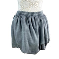 Manor Grey Bubble Hem Jersey Mini Skirt High Waist Women’s UK Size S