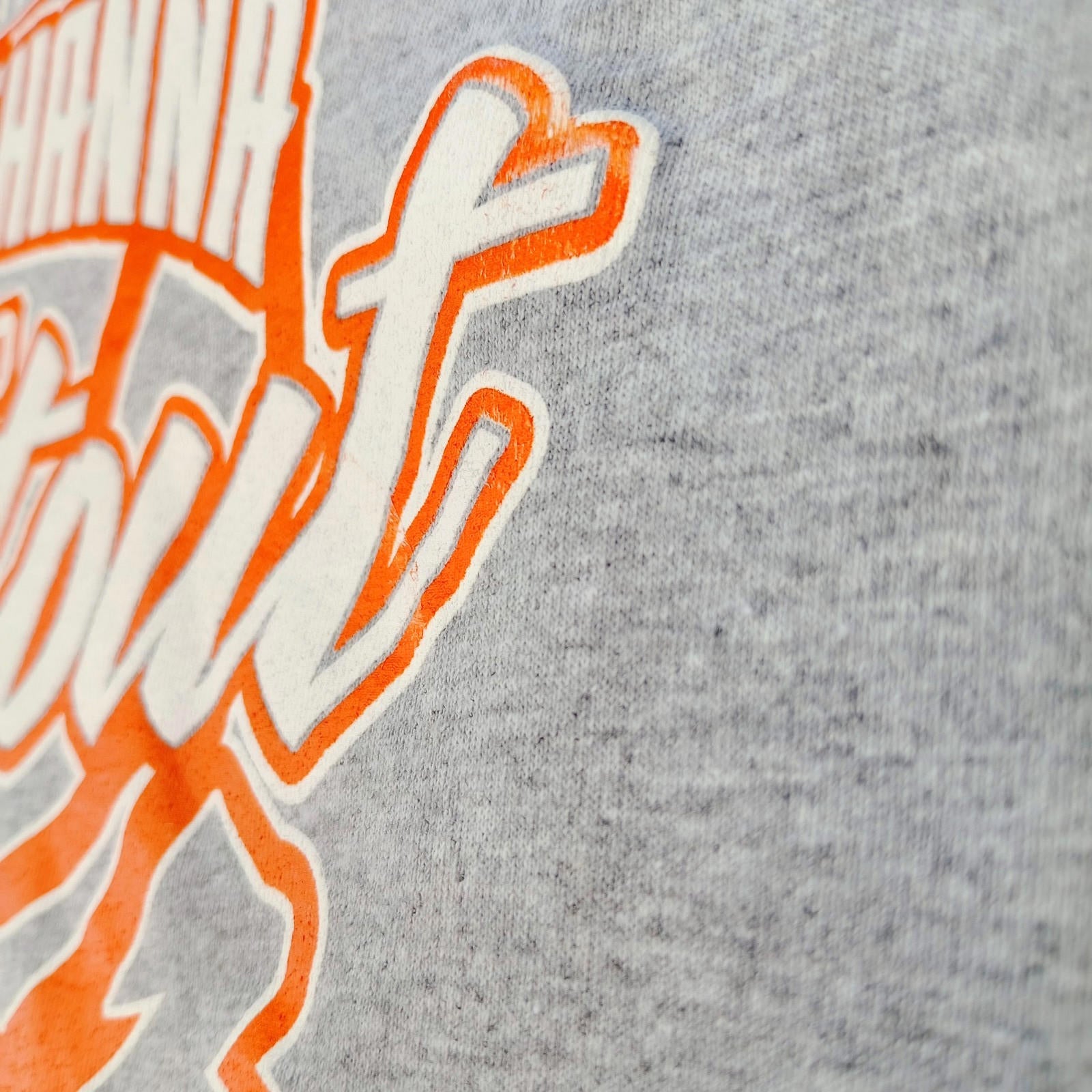 Basketball T-Shirt Women's UK Size XS Grey Crew Neck 100% Cotton Graphic Print