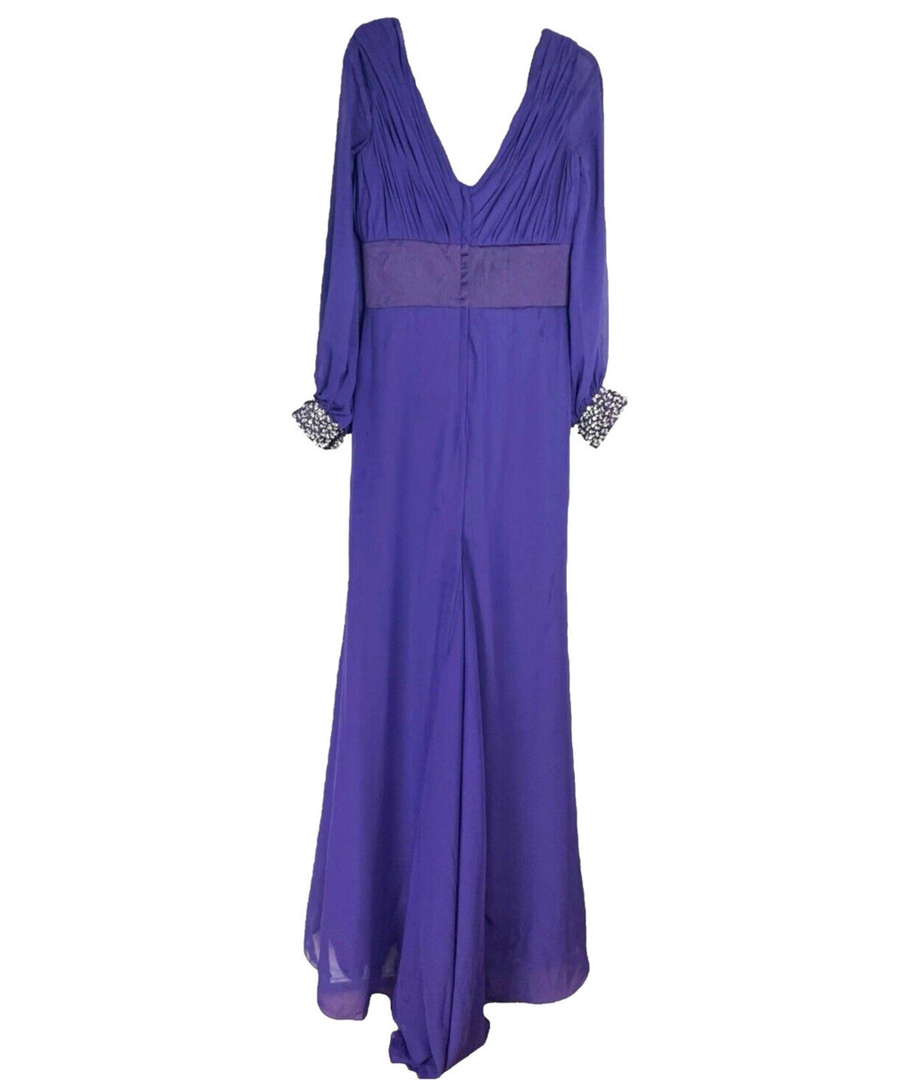 Light In The Box Occasion Dress Women's UK Size 12 Embezzled Regency Purple