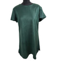 Fashion Union Mini Dress Dark Green Polka Dot Short Sleeve Women’s UK Size 16