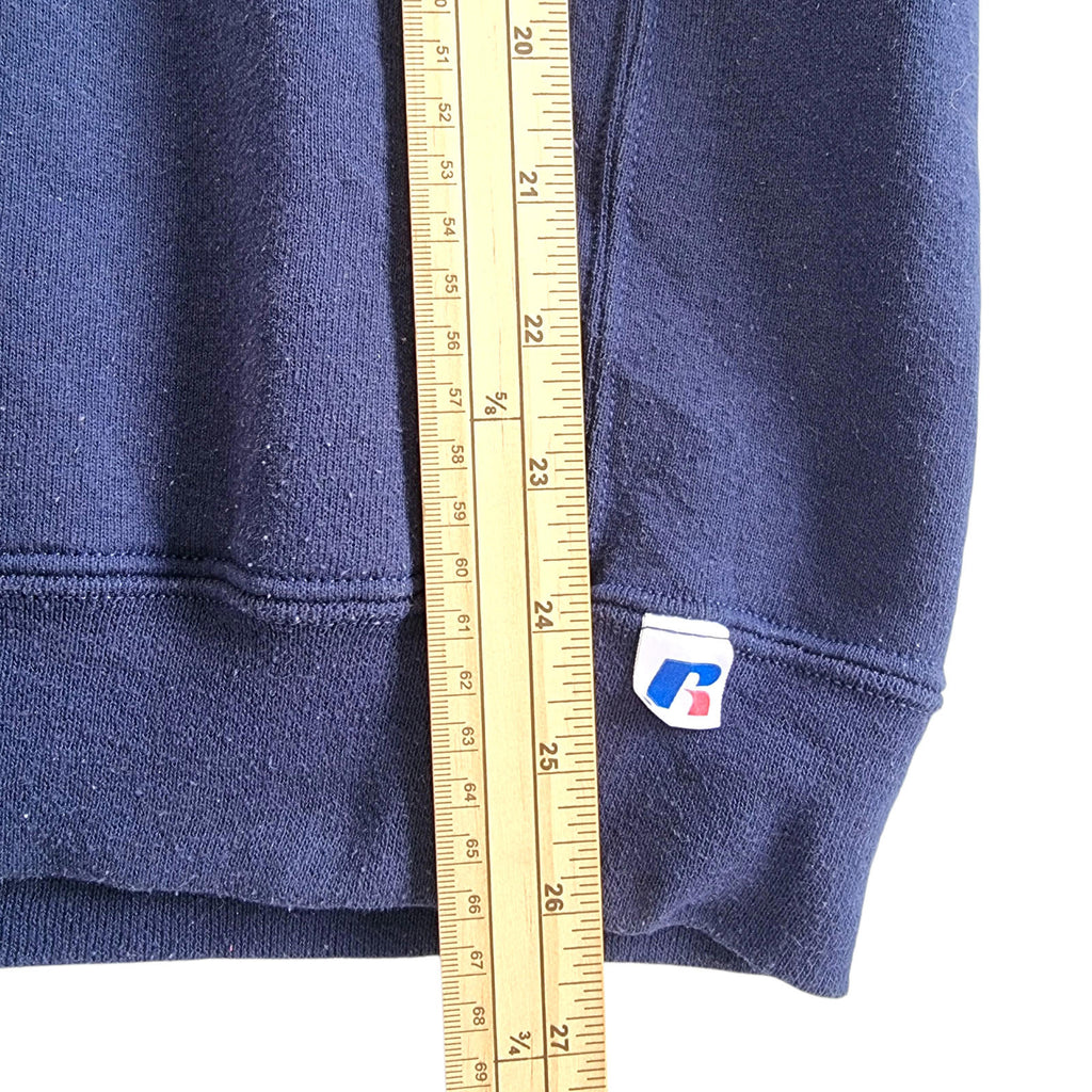 Ucla Hoodie Men's UK Size M Blue Jesrsey Hooded Pockets Sports Russell Athletic