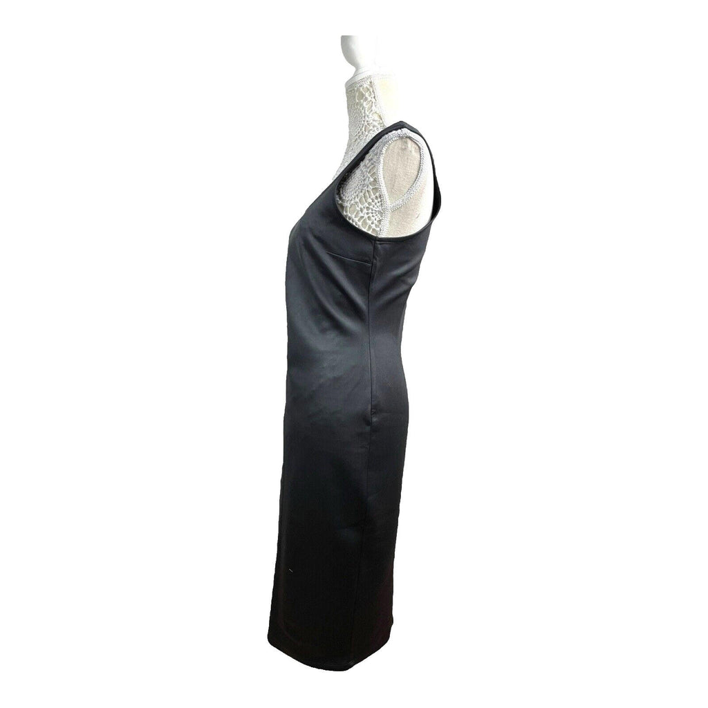 River Island Black Bodycon Dress Stretch Women’s UK Size 12
