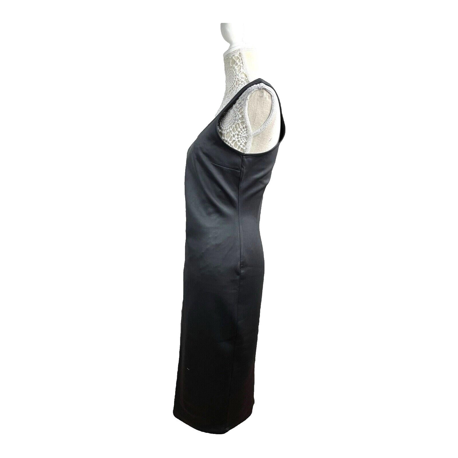 River Island Black Bodycon Dress Stretch Women’s UK Size 12