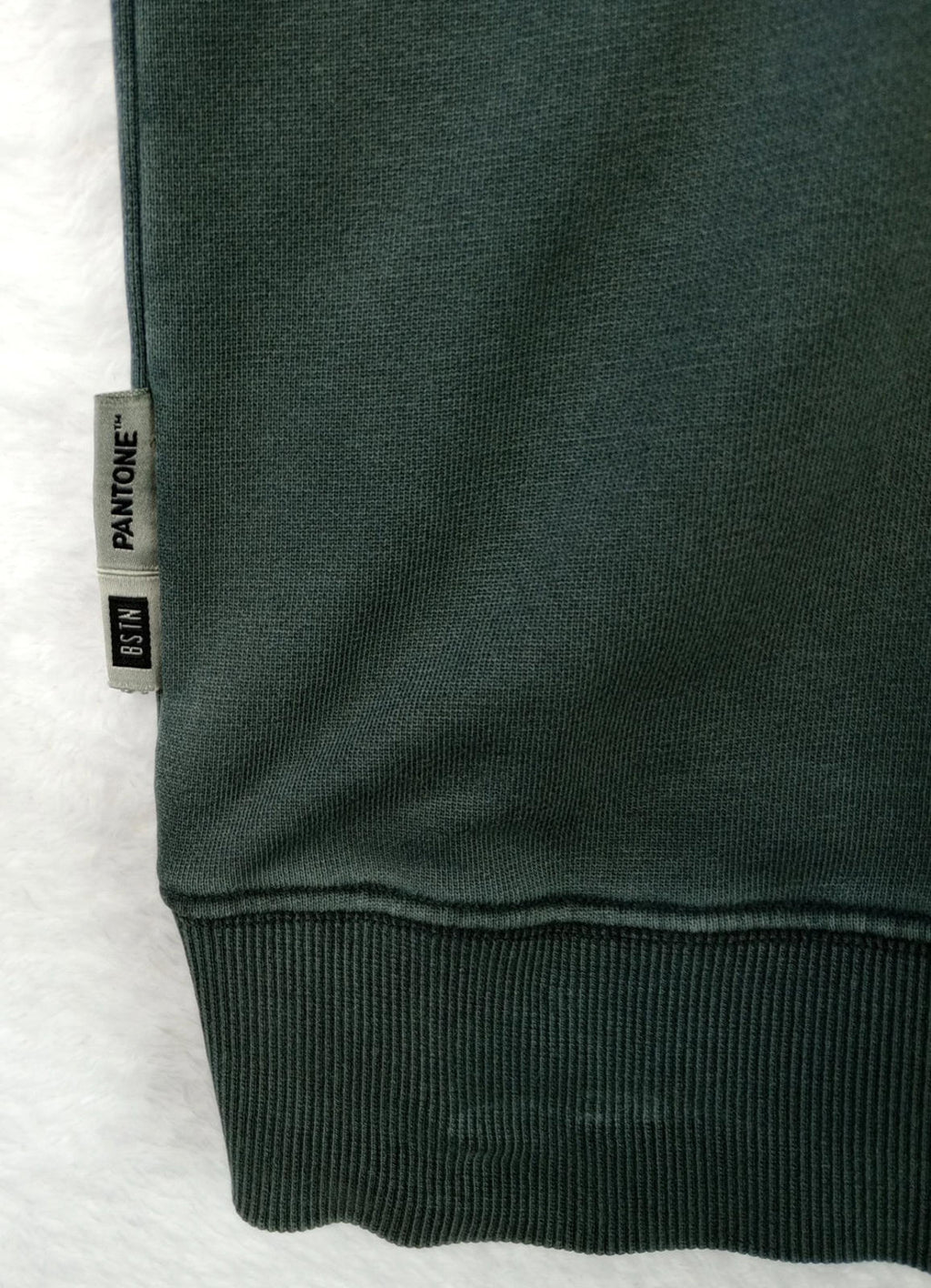 BSTN Pantone Sweatshirt Men's UK Size XL Long Sleeves Grey 100% Cotton Jumper