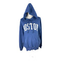 Pull&Bear Pacific Republic Navy Blue Boston Hoodie Oversized Women’s UK Size XS