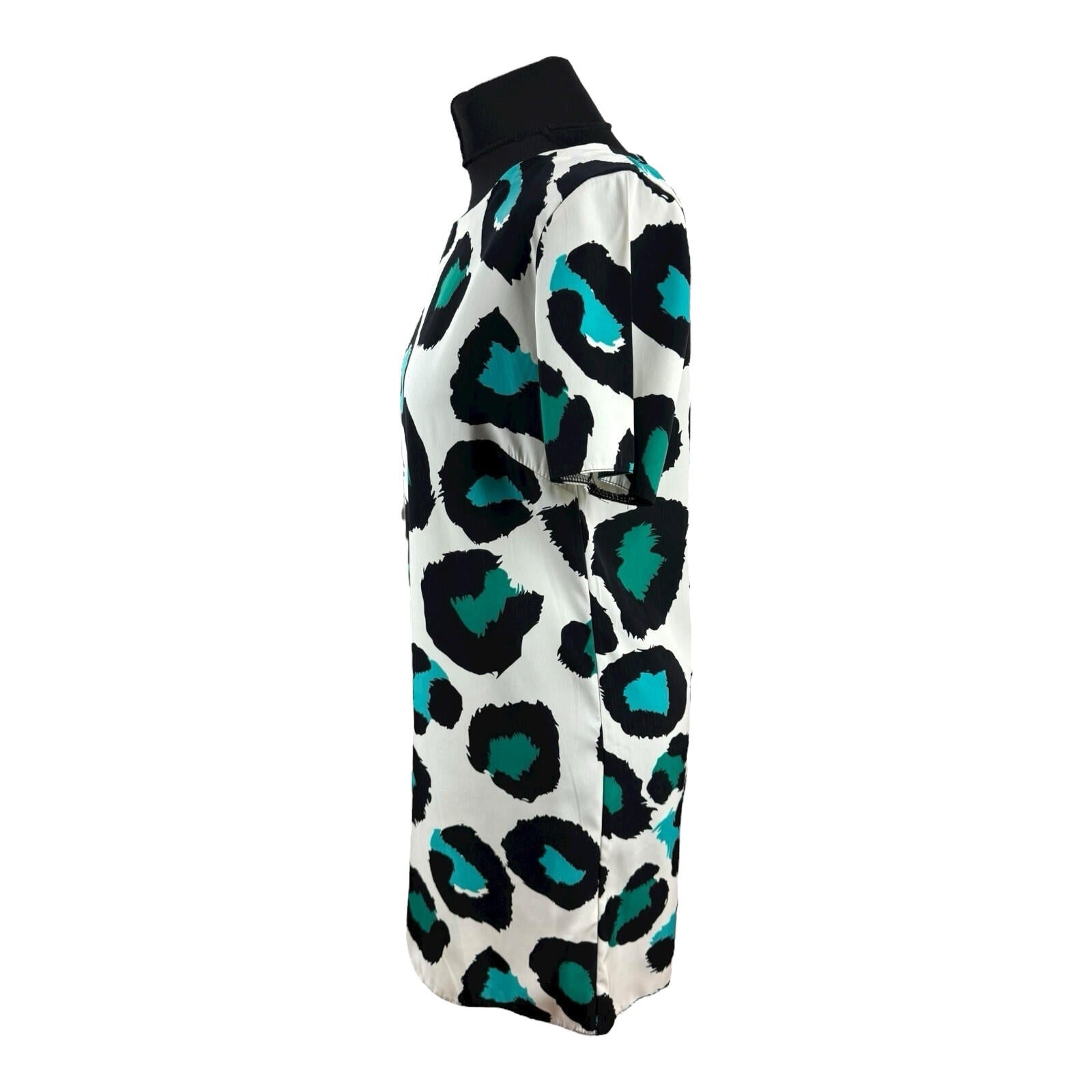 Zack London Mini Dress Leopard Print Lightweight Women’s UK Size 10