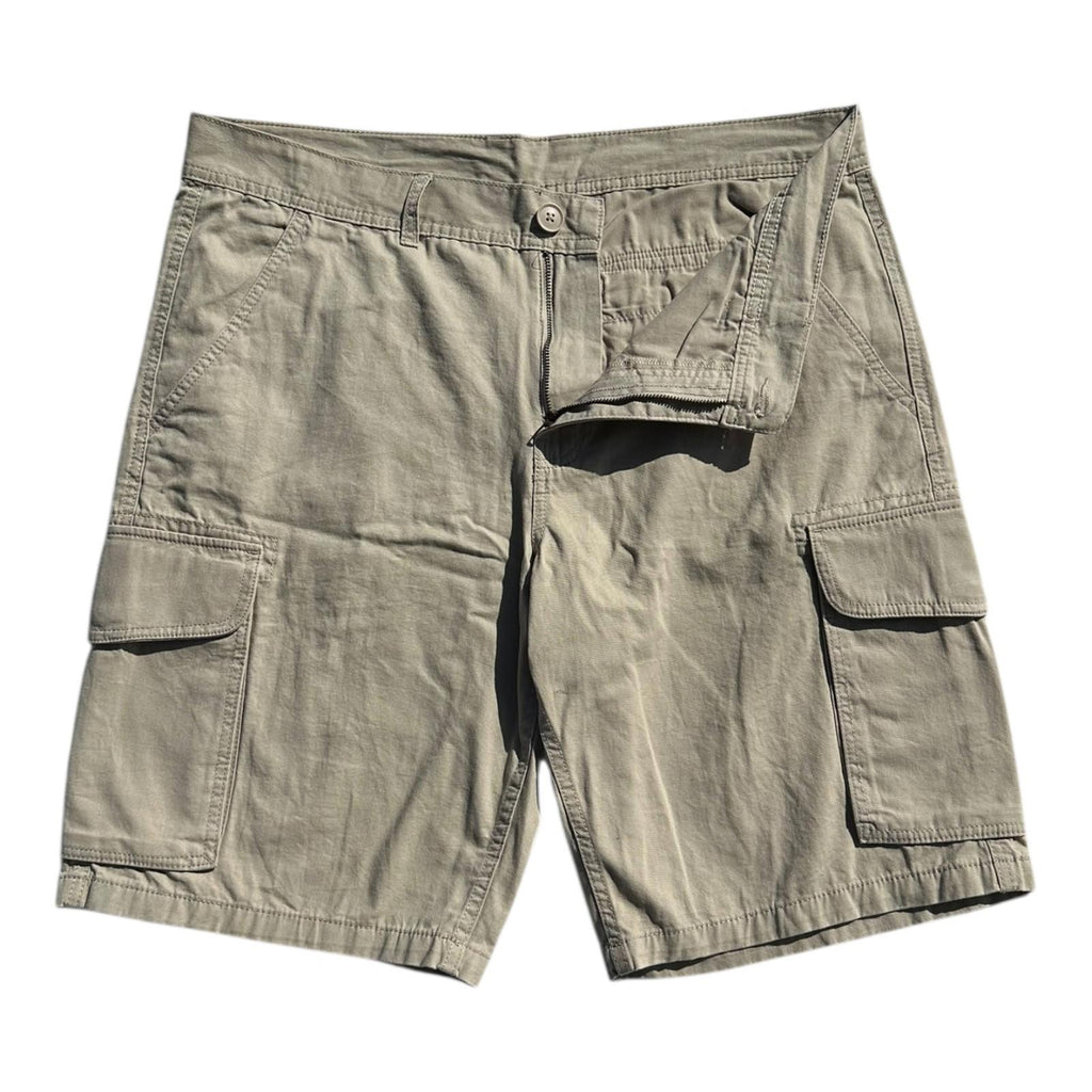 Avenue Shorts Men's UK Size 40" W Beige Cargo 100% Cotton Summer Beach