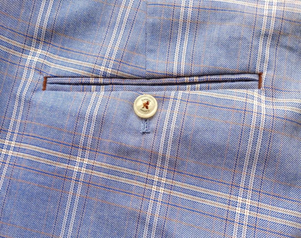 House Of Cavani Trousers Men's UK Size W46 L30 Check Tartan Pants Formal