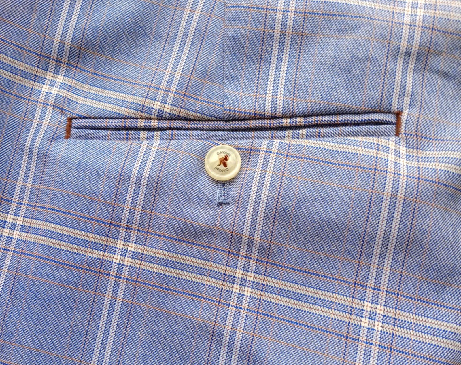 House Of Cavani Trousers Men's UK Size W46 L30 Check Tartan Pants Formal