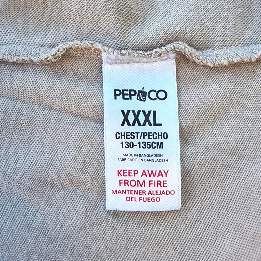 Pep & Co T-Shirt Grey Graphic Print Basketball Men's UK Size 3XL XXXL