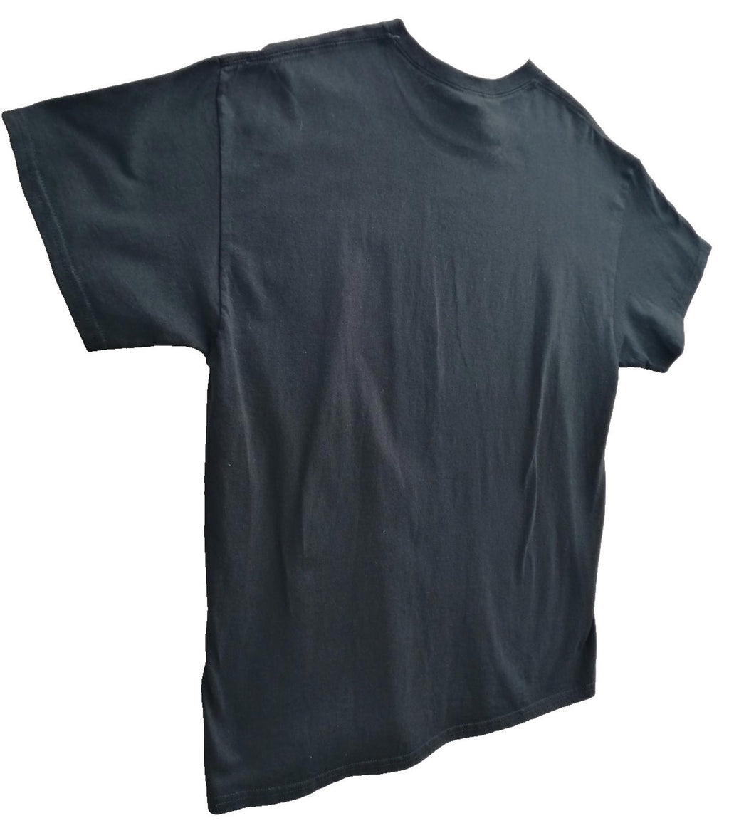Online Shopping Graphic Print T-Shirt Men's Size XL Black Crew Neck 100% Cotton