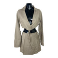 Pull & Bear Camel Skirt & Cropped Shirt Co Ord Set Women’s UK Size XS
