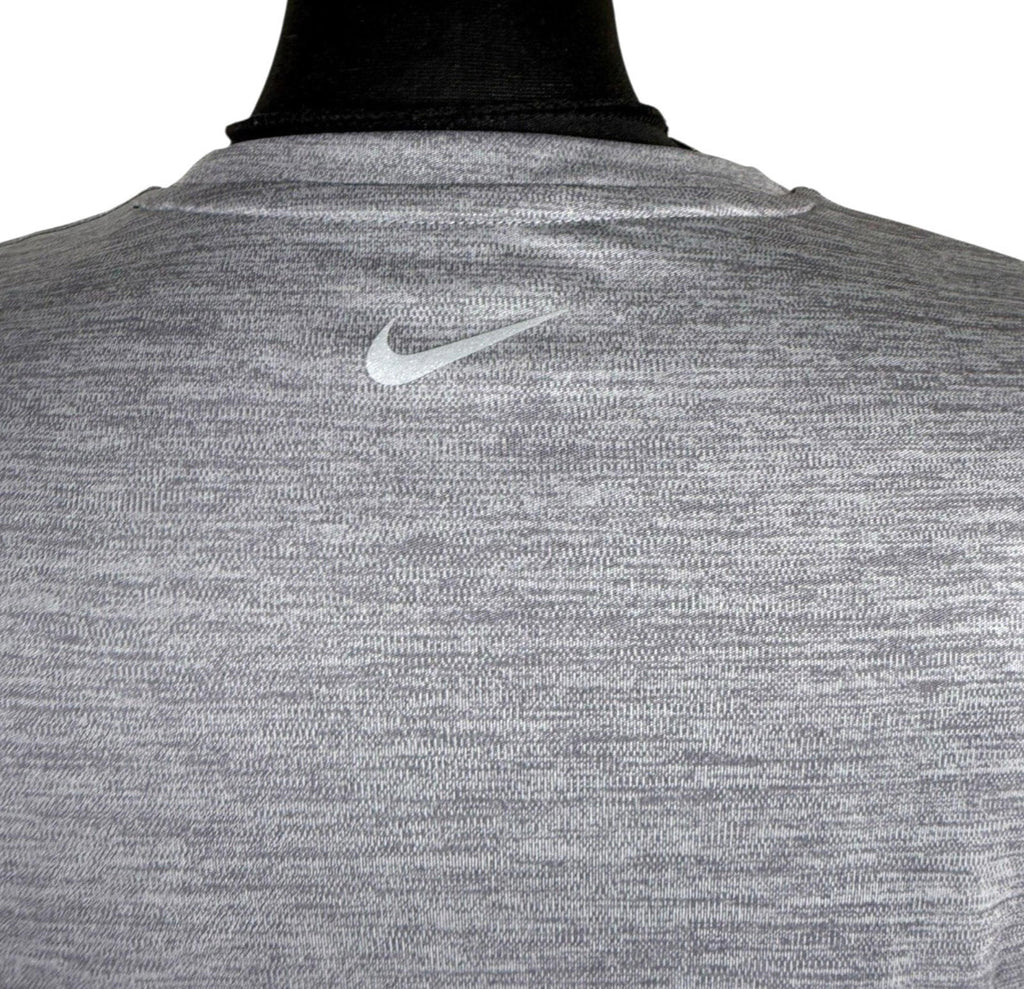 Nike Running Dri Fit Grey T-shirt Top Stretch Short Sleeve Women’s UK Size XS