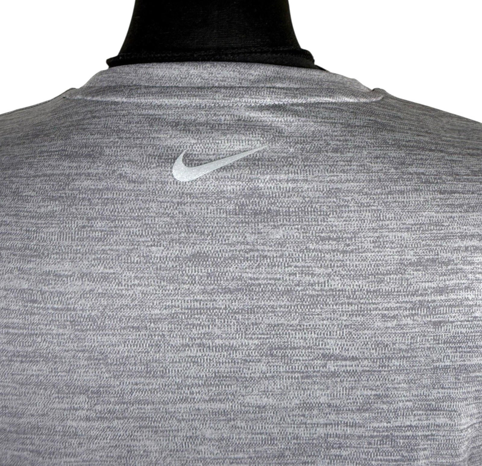 Nike Running Dri Fit Grey T-shirt Top Stretch Short Sleeve Women’s UK Size XS