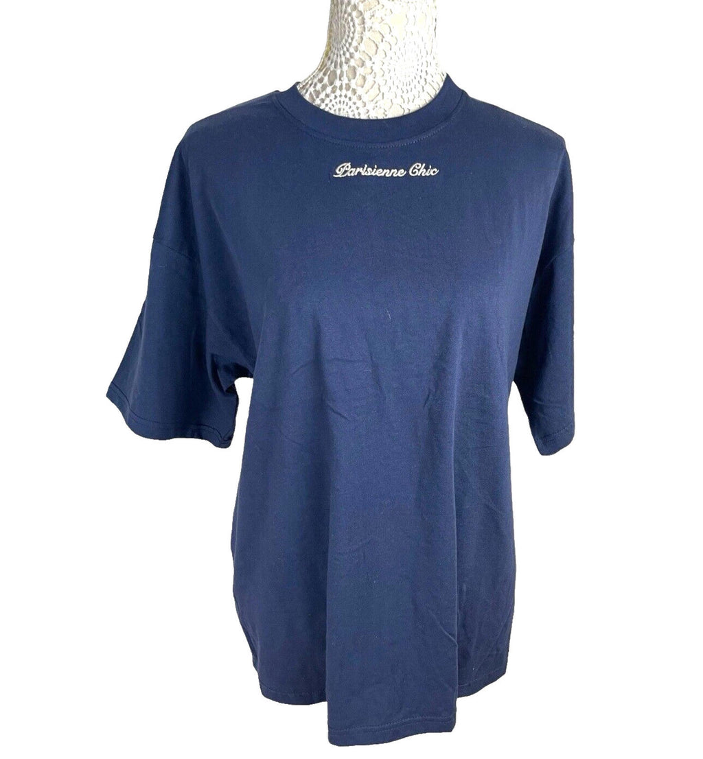 Pretty Little Thing Maternity T-Shirt Blue Women’s UK Size 8