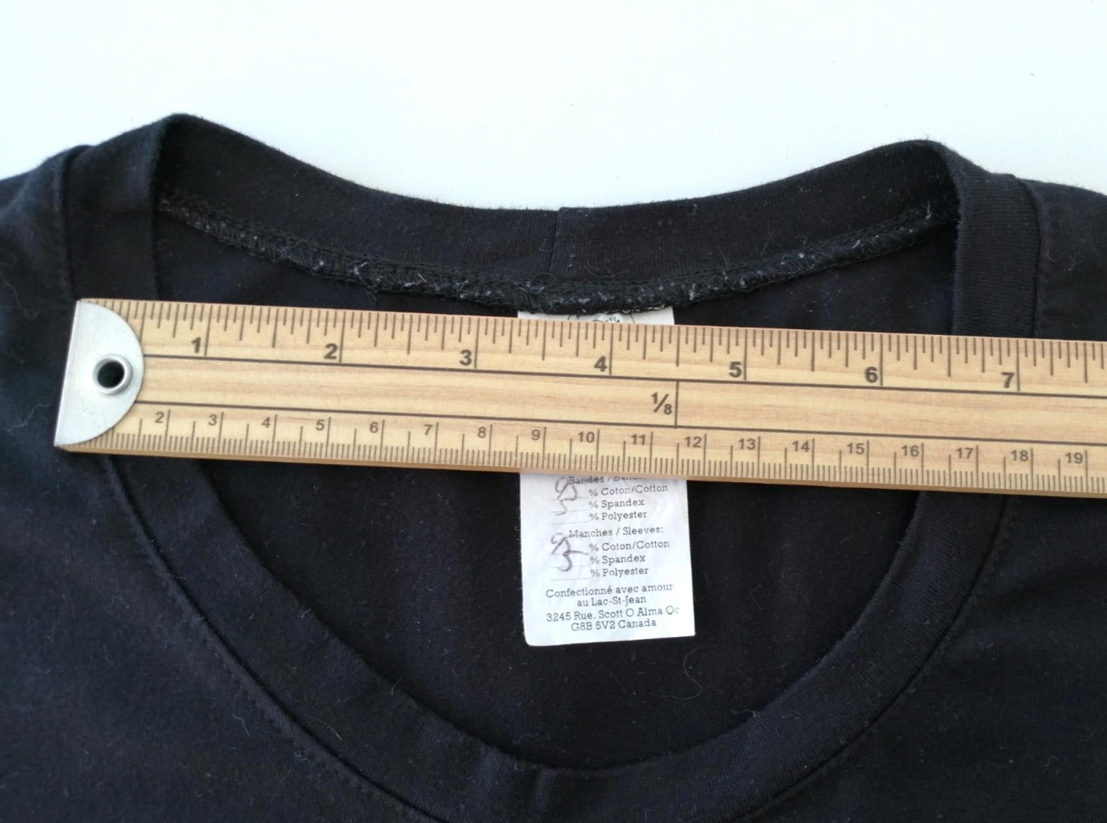 French Quote Graphic Print T-Shirt Men's Size XL Black Crew Neck